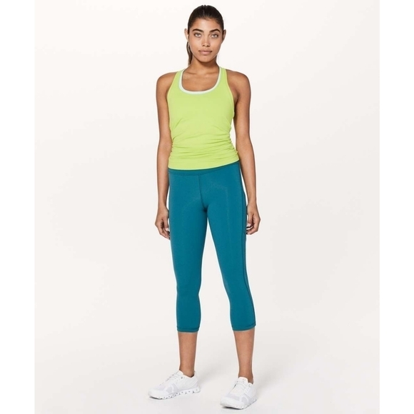 Lululemon Ready to Race Crop 21" Inseam in Deep Cove Size 8 - Picture 1 of 11